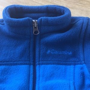 Columbia fleece baby 3-6 months blue